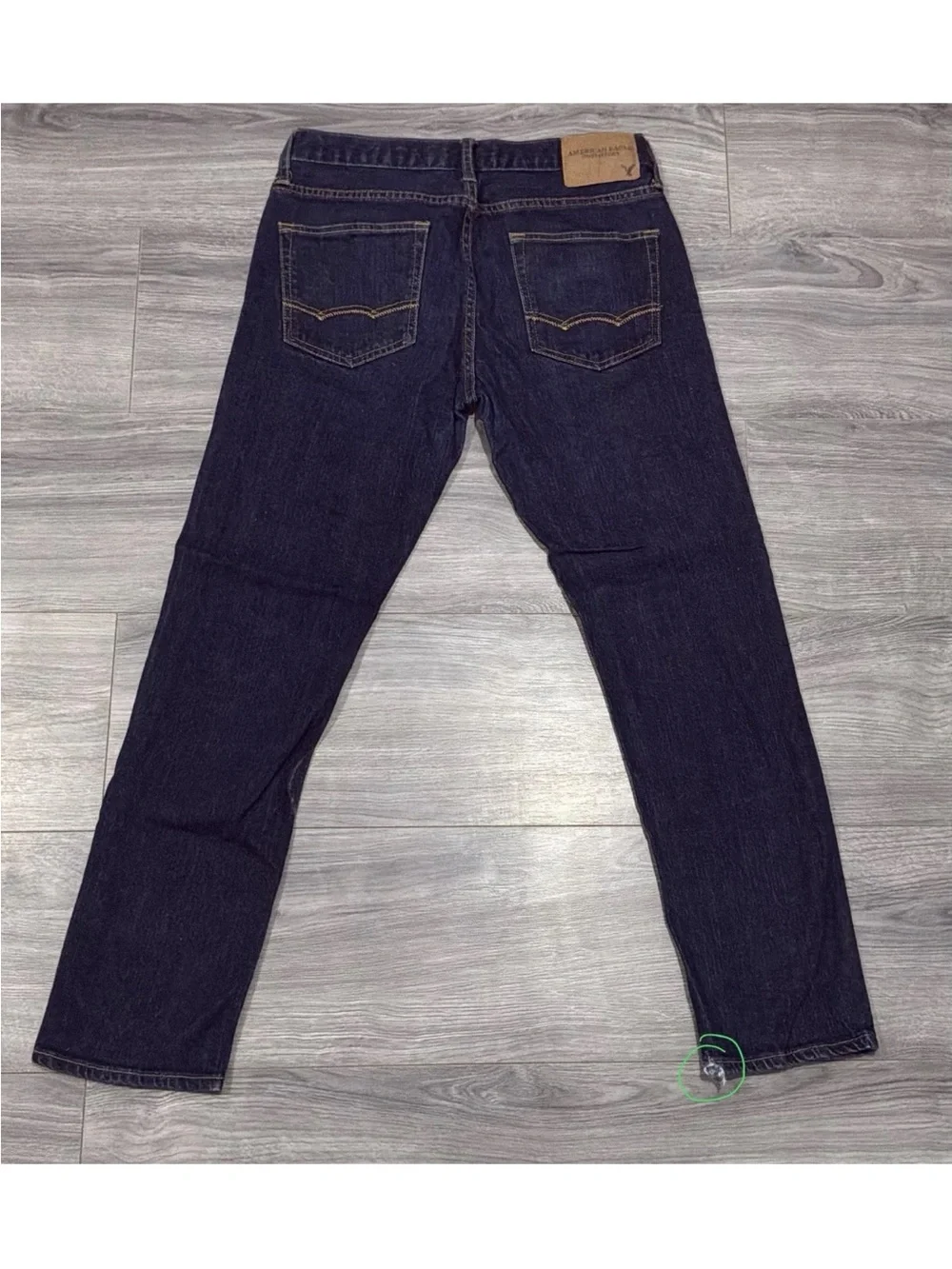 American Eagle Outfitters Men's Dark Indigo Skinny Jeans